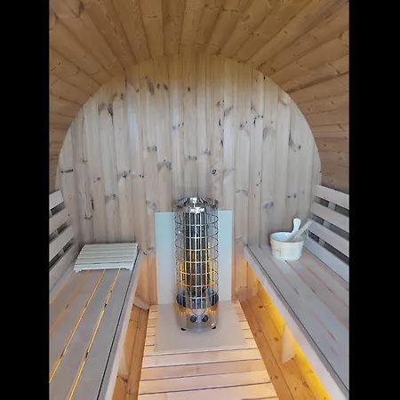 Neu! Ferienhaus Taja Niebuell Mit Sauna Exterior foto