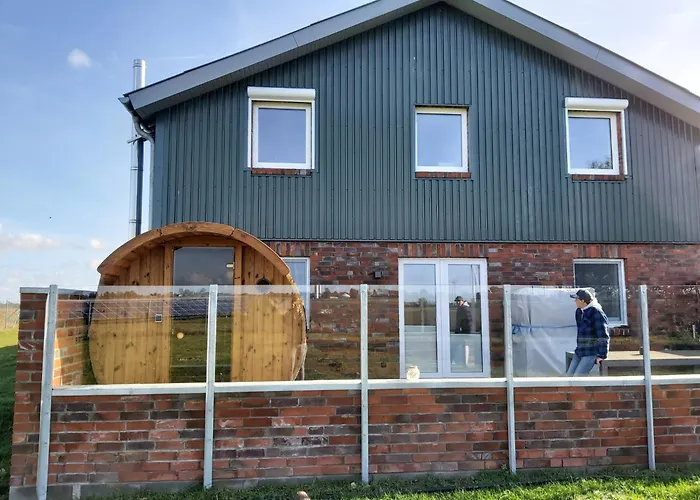 Neu! Ferienhaus Taja Niebuell Mit Sauna